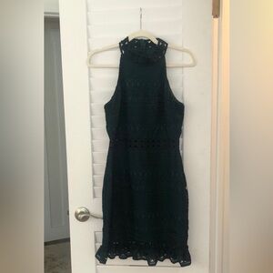 Twosisters emerald green dress